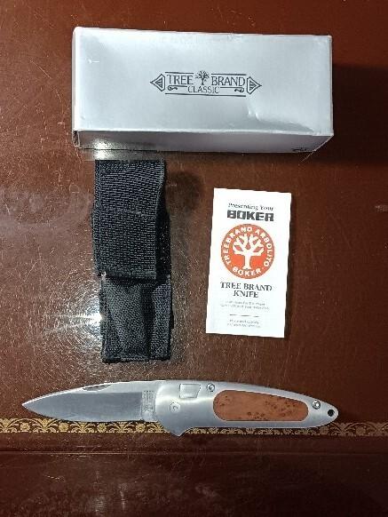  Tree Brand Boker Top Lock 11  Switchblade