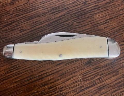 OLD VINTAGE FARMERS JACK NEW YORK KNIFE OLD VINTAGE FARMERS JACK NEW YORK KNIFE