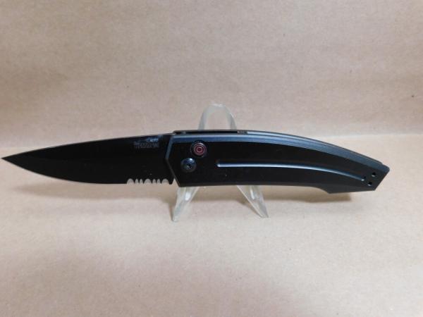 Kershaw Launch 2 Automatic Knife (3.4" Black Serr) 7200BLKST