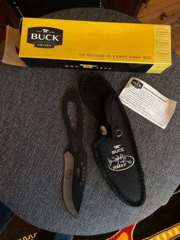 Buck RMEF fixed blade Buck RMEF fixed blade