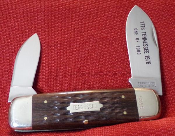 TAYLOR CUTLERY BI-CENTENNIAL TENNESSEE ELPHANT TOE JAPAN 1976 CHECK OR MONEY ORDER TAYLOR CUTLERY BI-CENTENNIAL TENNESSEE ELPHANT TOE JAPAN 1976 CHECK OR MONEY ORDER