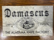 Parker-Edwards 1500D Ltd Ed Sowbellly Trapper w/Damascus Razor & Clip Blades & Honeybone Scales USA 