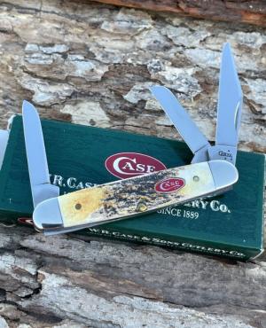 CASE XX ** 2007 RED SHIELD STAG 090 STOCKMAN