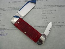 Case XX Classic Sunfish/Toenail Genuine Red Bone Knife With Elephant Etch 1 of 12 Case XX Classic Sunfish/Toenail Genuine Red Bone Knife With Elephant Etch 1 of 12