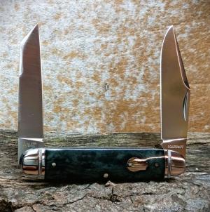 NIB RoseCraft Blades Briarpatch Jack RCT012 Smoky Gray Bone D2 Clip & Lambsfoot