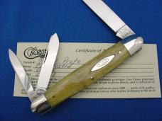Case XX Classic Knife 73091 Whittler Slick Green Bone Knife Prototype Case XX Classic Knife 73091 Whittler Slick Green Bone Knife Prototype