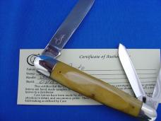 Case XX Classic Knife 73091 Whittler Slick Green Bone Knife Prototype Case XX Classic Knife 73091 Whittler Slick Green Bone Knife Prototype