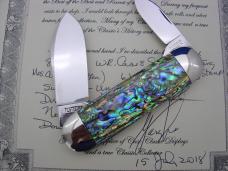 Case XX Classic Sunfish/Toenail Genuine Abalone Pearl Gary Scott Knife Prototype Case XX Classic Sunfish/Toenail Genuine Abalone Pearl Gary Scott Knife Prototype