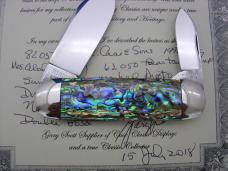 Case XX Classic Sunfish/Toenail Genuine Abalone Pearl Gary Scott Knife Prototype Case XX Classic Sunfish/Toenail Genuine Abalone Pearl Gary Scott Knife Prototype