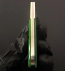 Great Eastern Cutlery #15 TC Barlow Tractor Green Sawcut Bone GEC 153124 Great Eastern Cutlery #15 TC Barlow Tractor Green Sawcut Bone GEC 153124