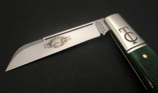 Great Eastern Cutlery #15 TC Barlow Tractor Green Sawcut Bone GEC 153124 Great Eastern Cutlery #15 TC Barlow Tractor Green Sawcut Bone GEC 153124