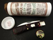 Great Eastern Cutlery Northfield #47 Viper Black Plum Jigged Bone GEC 470123 Great Eastern Cutlery Northfield #47 Viper Black Plum Jigged Bone GEC 470123