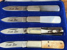 Frost Cutlery "The Doctors" Limited Edition Matched 4-Knife Set SN#1338 Frost Cutlery "The Doctors" Limited Edition Matched 4-Knife Set SN#1338