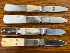 Frost Cutlery "The Doctors" Limited Edition Matched 4-Knife Set SN#1338 Frost Cutlery "The Doctors" Limited Edition Matched 4-Knife Set SN#1338