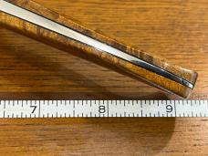 D'Holder Schrade A. G. Russell Limited Ed Drop Point Hunting Knife w/Burled Maple Handle -- RARE!!! D'Holder Schrade A. G. Russell Limited Ed Drop Point Hunting Knife w/Burled Maple Handle -- RARE!!!