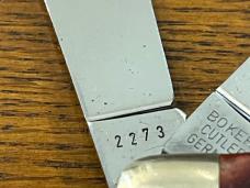 Boker Tree Brand 1981 "The Collector" Limited Edition Stockman Knife SN#2273 Germany Boker Tree Brand 1981 "The Collector" Limited Edition Stockman Knife SN#2273 Germany