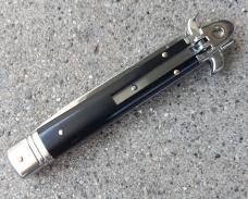 AKC Italy 9" Ebony Leverletto Plus Bill DeShivs NOS AKC Italy 9" Ebony Leverletto Plus Bill DeShivs NOS
