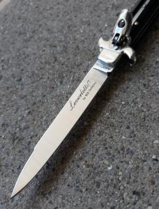 AKC Italy 9" Ebony Leverletto Plus Bill DeShivs NOS AKC Italy 9" Ebony Leverletto Plus Bill DeShivs NOS