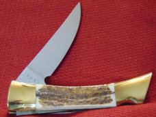 VINTAGE BROWNING 1978 CENTENNIAL GENUINE STAG LOCKBACK CHECK OR MONEY ORDER VINTAGE BROWNING 1978 CENTENNIAL GENUINE STAG LOCKBACK CHECK OR MONEY ORDER