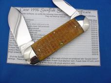 Case XX Classic Sunfish/Toenail Genuine Light Tan Rogers Bone Knife With Dualing Elephants Case XX Classic Sunfish/Toenail Genuine Light Tan Rogers Bone Knife With Dualing Elephants