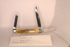 CASE XX FOLDING KNIFE - 53047 STAG