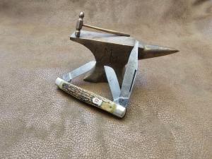Vintage Robt Klaas kissing cranes KC30 4" stockman