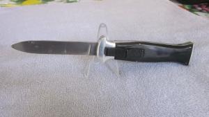 Vintage early Campolin Italian OTF Stiletto. Needs repair.
