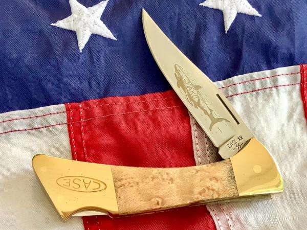 1985 Case xx Mako Shark Folding Hunter w/ Nice Wood Handles (7158 LSSP) -NOS 1985 Case xx Mako Shark Folding Hunter w/ Nice Wood Handles (7158 LSSP) -NOS