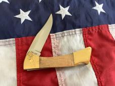 1985 Case xx Mako Shark Folding Hunter w/ Nice Wood Handles (7158 LSSP) -NOS
