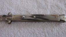 13" Dolphins Italian Stiletto Zebu horn 13" Dolphins Italian Stiletto Zebu horn