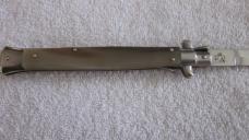 13" Dolphins Italian Stiletto Zebu horn