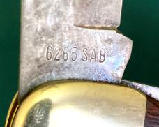 Case XX 6265 SAB Folding Hunter 8 Dot 1972 Case XX 6265 SAB Folding Hunter 8 Dot 1972