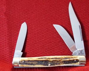 VINTAGE GUTMANN GERMANY STOCKMAN GENUINE STAG  C. BERTRAM ( CHECK OR MONEY ORDER )