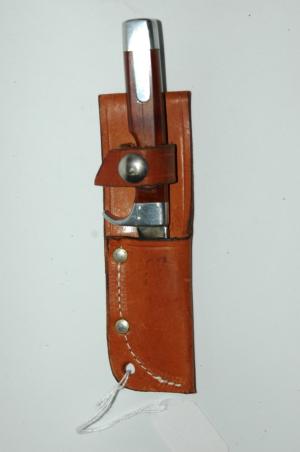 Small Olsen Fixed Blade with Sheath - Vintage