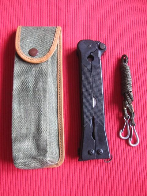 Vintage Polish Demolition Military Multi-Tool Switchblade Knife