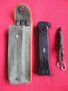 Vintage Polish Demolition Military Multi-Tool Switchblade Knife