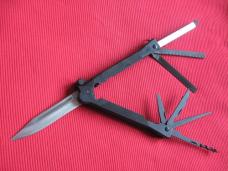 Vintage Polish Demolition Military Multi-Tool Switchblade Knife