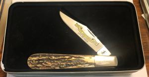 New in Tin 2006 Case CCC Stag Grand daddy Barlow with COA 