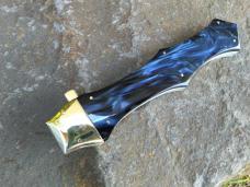 Custom 10 1/2 Inch ECC Gravity Knife by Rubens Blades Custom 10 1/2 Inch ECC Gravity Knife by Rubens Blades