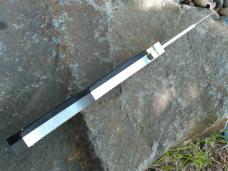 Custom 10 1/2 Inch ECC Gravity Knife by Rubens Blades Custom 10 1/2 Inch ECC Gravity Knife by Rubens Blades