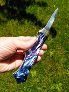 Custom 10 1/2 Inch ECC Gravity Knife by Rubens Blades Custom 10 1/2 Inch ECC Gravity Knife by Rubens Blades