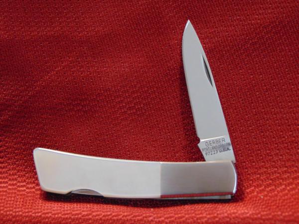 VINTAGE GERBER PORTLAND OREGON SILVER KNIGHT BY SAKAI JAPAN CHECK OR MONEY ORDER VINTAGE GERBER PORTLAND OREGON SILVER KNIGHT BY SAKAI JAPAN CHECK OR MONEY ORDER