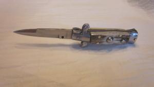  Mini Stag Italian stiletto 4 3/4" open