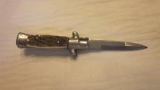 Mini Stag Italian stiletto 4 3/4" open Mini Stag Italian stiletto 4 3/4" open