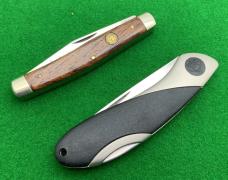 Two PUMA Folding Knives with Box and Paperwork. Two PUMA Folding Knives with Box and Paperwork.