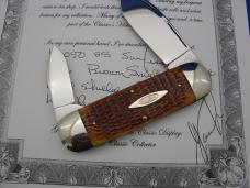 Case XX Classic Sunfish/Toenail Genuine Brown Small Jigged Bone Gary Scott Knife Case XX Classic Sunfish/Toenail Genuine Brown Small Jigged Bone Gary Scott Knife