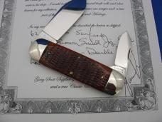 Case XX Classic Sunfish/Toenail Genuine Brown Small Jigged Bone Gary Scott Knife Case XX Classic Sunfish/Toenail Genuine Brown Small Jigged Bone Gary Scott Knife