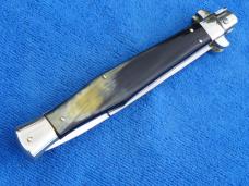 Hand Made 35cm - 14" Renzo Pascotto Flatguard Wasp Body Picklock Brazilian Horn Bayonet Blade Hand Made 35cm - 14" Renzo Pascotto Flatguard Wasp Body Picklock Brazilian Horn Bayonet Blade