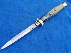 Hand Made 35cm - 14" Renzo Pascotto Flatguard Wasp Body Picklock Brazilian Horn Bayonet Blade Hand Made 35cm - 14" Renzo Pascotto Flatguard Wasp Body Picklock Brazilian Horn Bayonet Blade