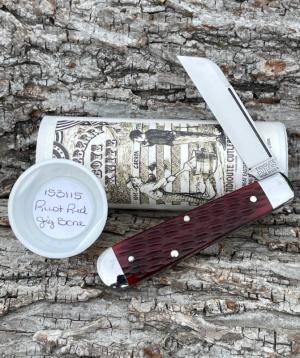 GEC ** TIDIOUTE 153115 RUST RED BONE BOYS KNIFE KNIVES
